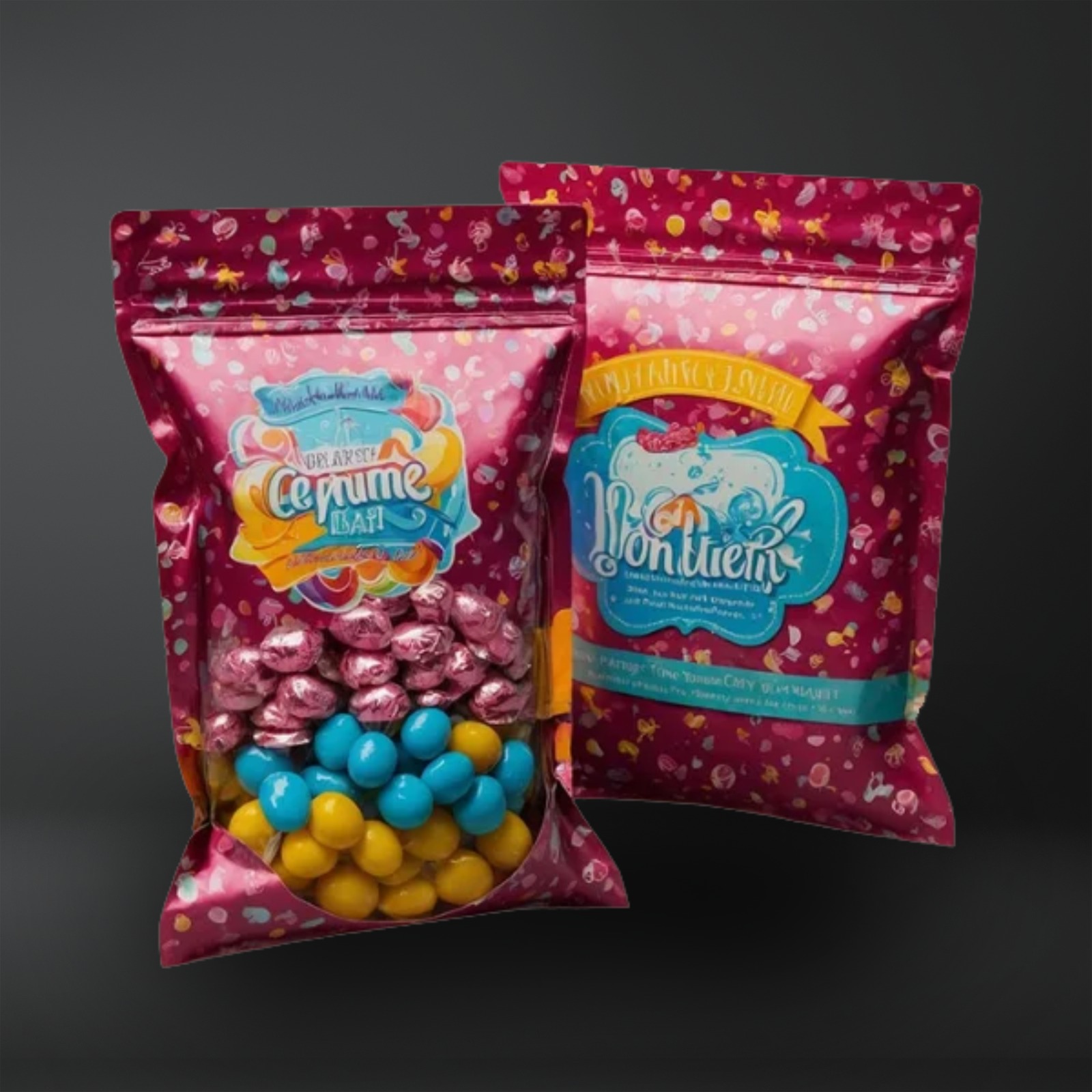 Candy Mylar Bags